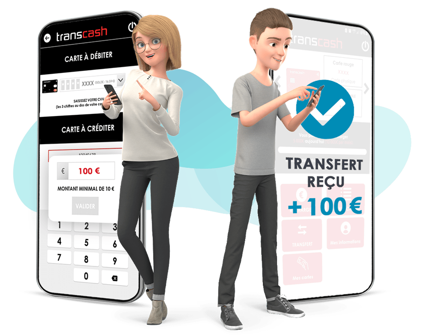 authentifier mon coupon Transcash